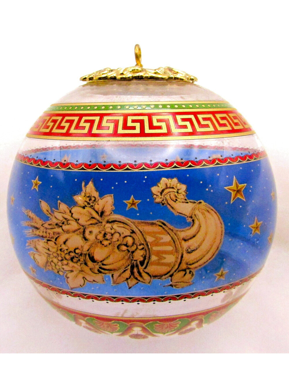 Versace Rosenthal Christmastide Ornament with Original Box and Label